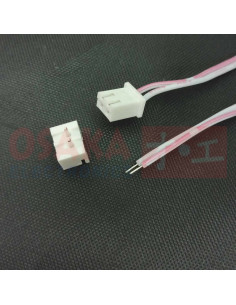 Imagen de Conector 2 pines HX2.54mm con cable 30cm Juego - vista principal