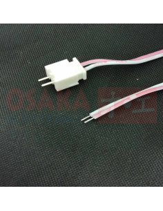 Imagen de Conector 2 pines HX2.54mm con cable 30cm Juego - vista principal 2