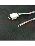 Imagen de Conector 2 pines HX2.54mm con cable 30cm Juego - vista conector