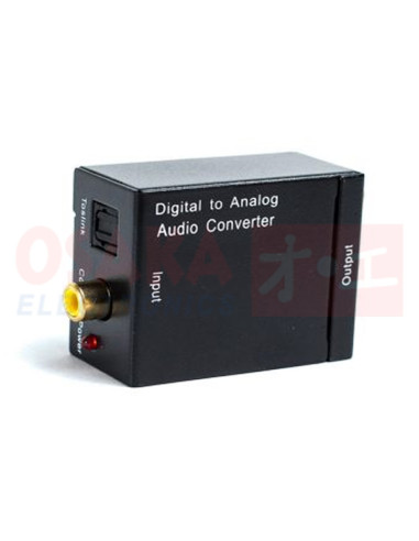 Imagen de Convertidor audio Óptico digital RCA - vista conector