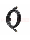 Imagen Cable HDMI 4k 3mt Encauchetado - vista lado