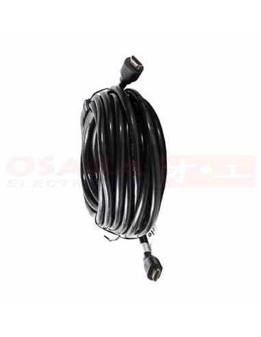 Cable HDMI 4k 10mt Encauchetado - vista lateral