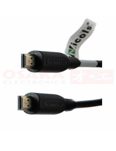 Cable HDMI 4K Encauchetado 20M V1.4 - vista final