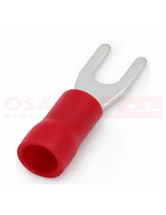 Imagen de Terminal U Roja 3.2mm 16-22AWG - vista principal