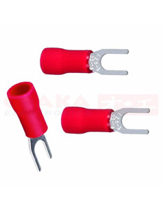 Imagen de Terminal U Roja 3.2mm 16-22AWG - vista principal 2