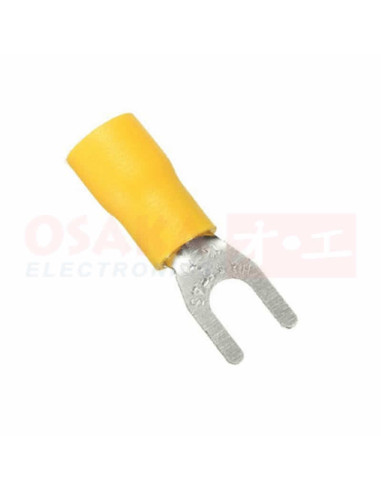 Imagen de Terminal U Amarillo 5.3mm 10-12AWG - vista final