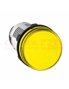 Imagen de Piloto EBC 22mm Amarillo 220VAC - vista principal 2