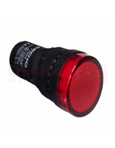 Imagen de Piloto EBC 16mm Rojo 220VAC - vista principal 2