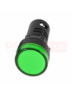Imagen de Piloto EBC 16mm Verde 220VAC - vista principal 2