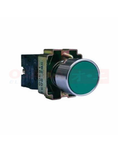 Imagen de Pulsador EBC N.A 22mm Verde - vista principal