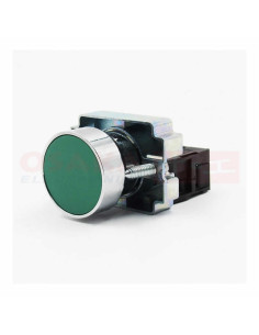 Imagen de Pulsador EBC N.A 22mm Verde - vista principal 2