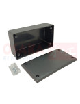 Imagen de Caja plástica para proyectos electrónicos Caja 4 - vista interior con tornillos Imagen de Caja plástica para proyectos electrónicos Caja 4 - vista interior con tornillos