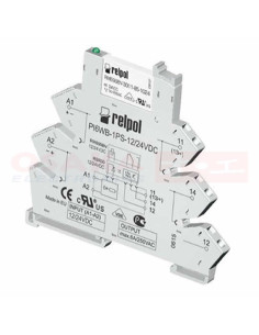 Imagen de Base Riel para Relevo Slim Relpol PI6WB-1PS-12/24VDC - vista principal