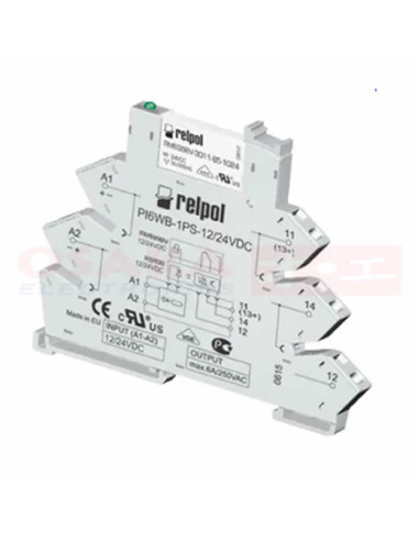Imagen de Base Riel para Relevo Slim Relpol PI6WB-1PS-12/24VDC - vista final