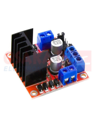 Imagen de Puente H L298N Modulo - vista disipador