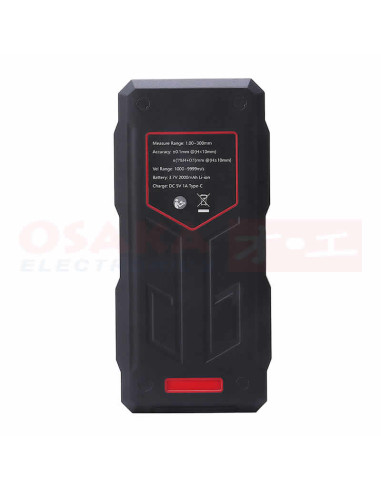 Imagen de Medidor de Espesor Ultrasónico UT345A - vista trasera