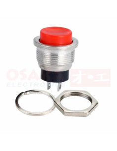 Imagen de Pulsador Redondo 12V Metal - vista principal 2