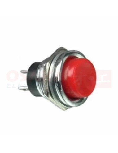 Imagen de Pulsador Redondo 12V Metal - vista final