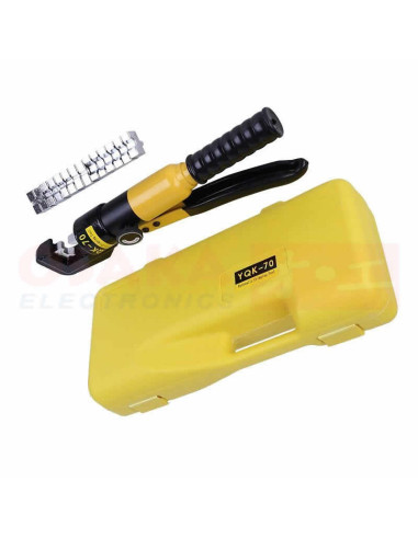 Imagen de Ponchadora Hidráulica Metal - Hierro  YQK-70  - vista con empaque