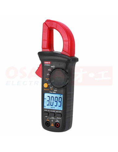 Imagen de Pinza amperimétrica UNIT UT200A+ - vista lateral