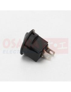 Imagen de Mini Switch Balancin Redondo Negro SMRS-101-2BK - vista principal 2