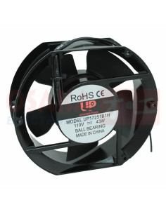Imagen de Ventilador Axial Metálico Balinera 6” 110V UP - vista principal 2