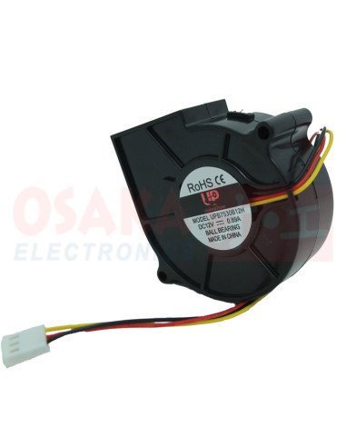 Imagen de Ventilador Turbina UP 12V 0.40A UPB7530B12H - vista conector
