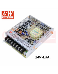 Imagen de Fuente de voltaje Meanwell 24V 4.5A LRS-100-24 - vista principal
