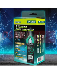 Imagen de Pinza Voltiamperimétrica AC/DC 600A Proskit MT-3209 - vista principal 2