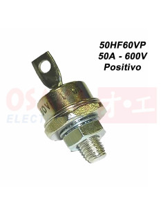 Imagen de Diodo Rectificador 50A 600V 50HF60VN Negativo - vista principal