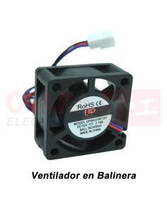 Imagen de Ventilador Axial Balinera UP 40X40X20mm 12VDC - vista principal 2