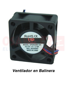 Imagen de Ventilador Axial Balinera UP 40X40X20mm 12VDC - vista principal
