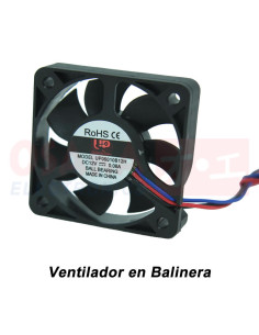 Imagen de Ventilador Axial Balinera UP 50X50X10mm 12VDC - vista principal 2
