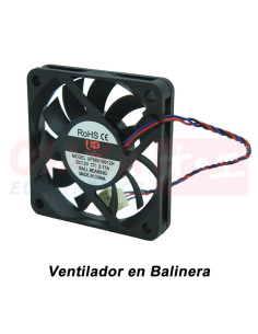 Imagen de Ventilador Axial Balinera UP 60X60X10mm 12VDC - vista principal 2