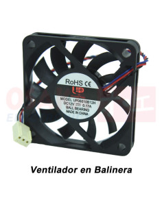Imagen de Ventilador Axial Balinera UP 60X60X10mm 12VDC - vista principal