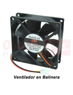 Imagen de Ventilador Axial Balinera UP 80X80X25mm 12VDC - vista principal
