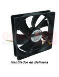 Imagen de Ventilador Axial Balinera UP 120X120X25mm 12VDC - vista principal Imagen de Ventilador Axial Balinera UP 120X120X25mm 12VDC - vista principal