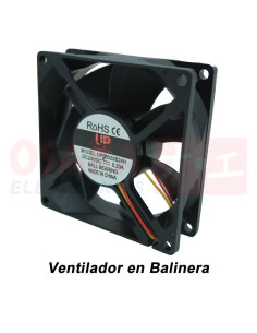Imagen de Ventilador Axial Balinera UP 80X80X25mm 24VDC - vista principal 2