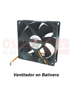 Imagen de Ventilador Axial Balinera UP 92X92X25mm 24VDC - vista principal 2