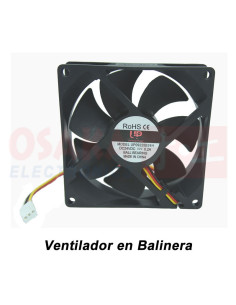 Imagen de Ventilador Axial Balinera UP 92X92X25mm 24VDC - vista principal
