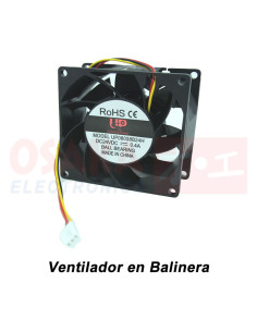 Imagen de Ventilador Axial Balinera UP 92X92X38mm 24VDC - vista principal 2
