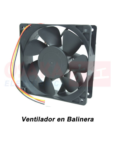 Imagen de Ventilador Axial Balinera UP 120X120X38mm 24VDC - vista atras