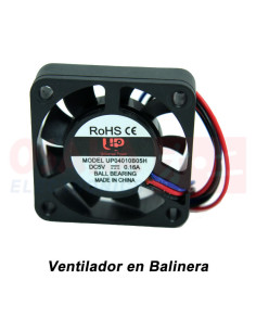 Imagen de Ventilador Axial Balinera UP 40X40X10mm 5VDC - vista principal 2