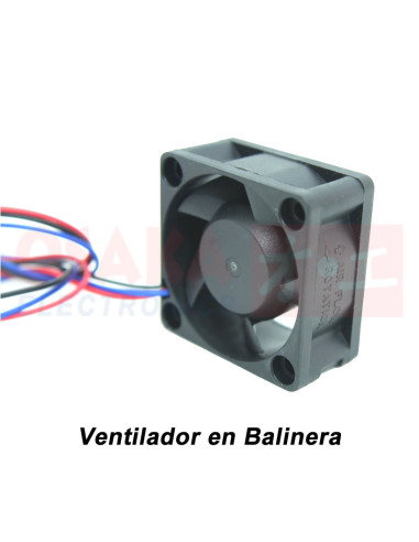 Imagen de Ventilador Axial Balinera UP 40X40X20mm 5VDC - vista atras