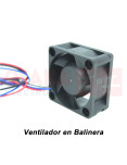 Imagen de Ventilador Axial Balinera UP 40X40X20mm 5VDC - vista atras