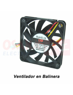 Imagen de Ventilador Axial Balinera UP 60X60X10mm 5VDC - vista principal 2