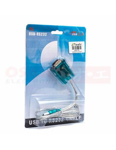 Imagen de Cable Convertidor USB - RS232 Serial - vista empaque