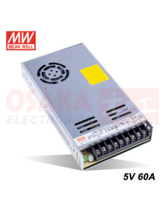 Imagen de Fuente voltaje Meanwell LRS-350-5 5V 60A  - vista principal