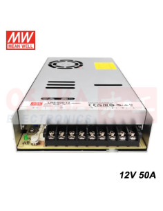 Imagen de Fuente Voltaje Meanwell LRS-600-12 12V 50A - vista principal