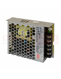 Imagen de Fuente Switchada Meanwell 24V 2A LRS-50-24 - vista principal 2